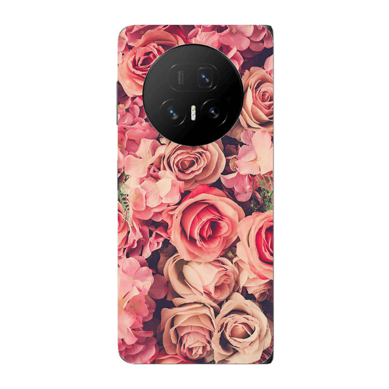 Honor Magic V5 Bud Roses Transparent Silicone TPU Θήκη